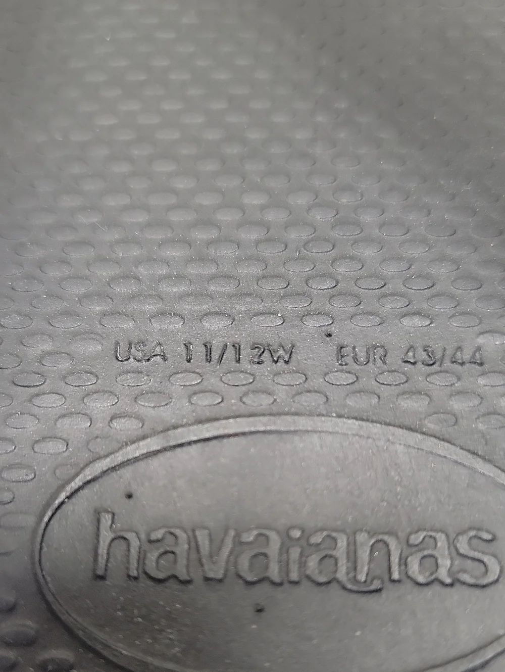 Havaianas Slim Black Flip Flops with Multicolor Floral Straps Sz 41-42 or 10-11